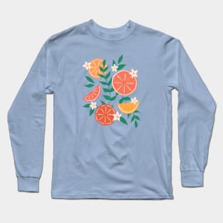 Citrus on Mint Long Sleeve T-Shirt